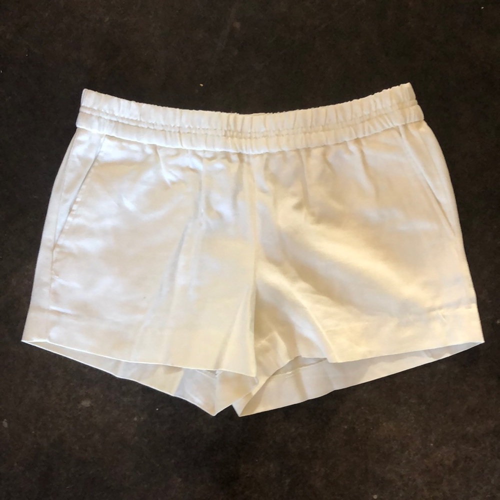 Jcrew white shorts size 4